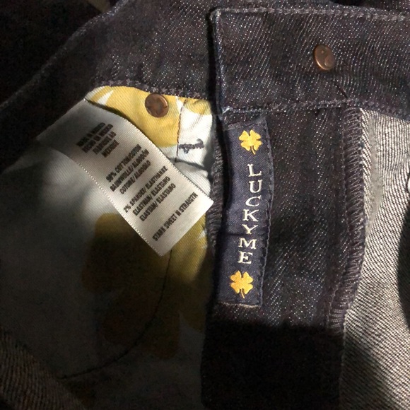 Y2K Lucky 🍀 Brand cropped capri jeans denim NWOT - Picture 11 of 14